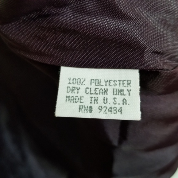 Lynn Lugo Black Velvet Long Dress 12 - Picture 6 of 8